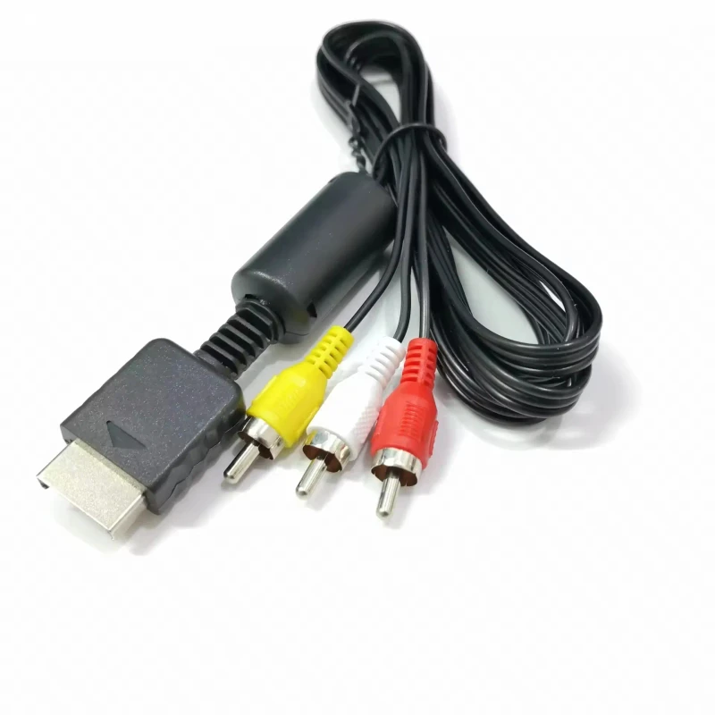 Manufacturer-New-AV-Cable-for-Ps2-Audio-Video-Cable-Cord-1.8M