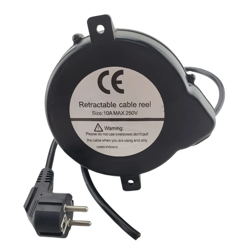 Manufacturer-Portable-European-Type-3.5m-ABS-Power-Extension-Cord-Retractable-Cable-Reel-DYH-1805-Vacuum-Cleaner-Cable-Reel