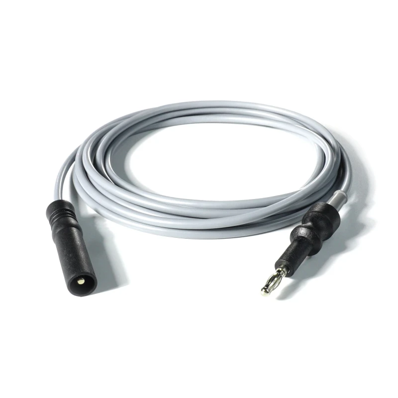 Medical-Cable-4.0mm-Banana-Plug-To-3.0mm-Banana-Plug-Electrosurgical-Cable-3.0m-Bipolar-Forceps-Cables
