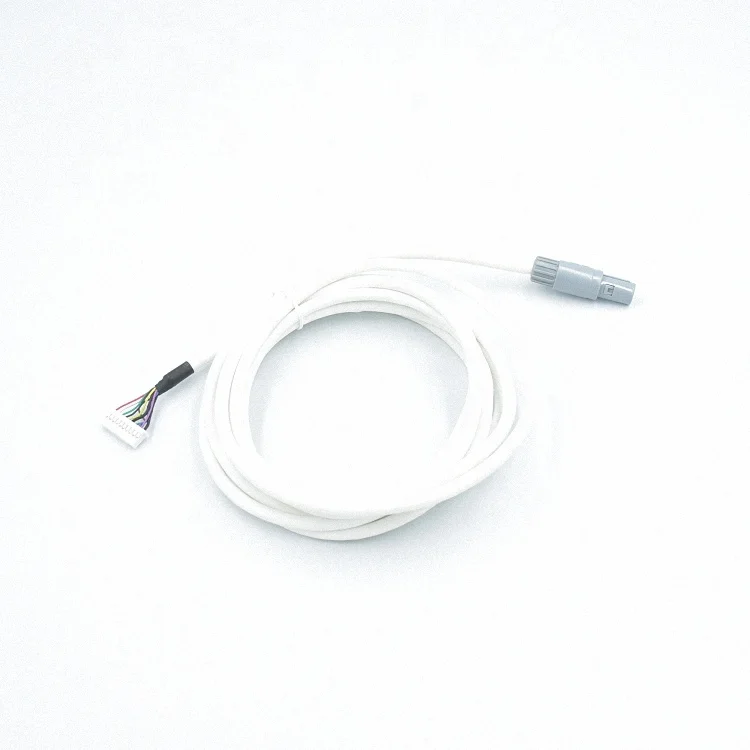 Medical-DIN-Cable-10-Pin-JST-Connector-Plug-Molex-Terminal-Cable-Assembly-for-Medical-ECG-Equipment-FPC-PCB-Applications