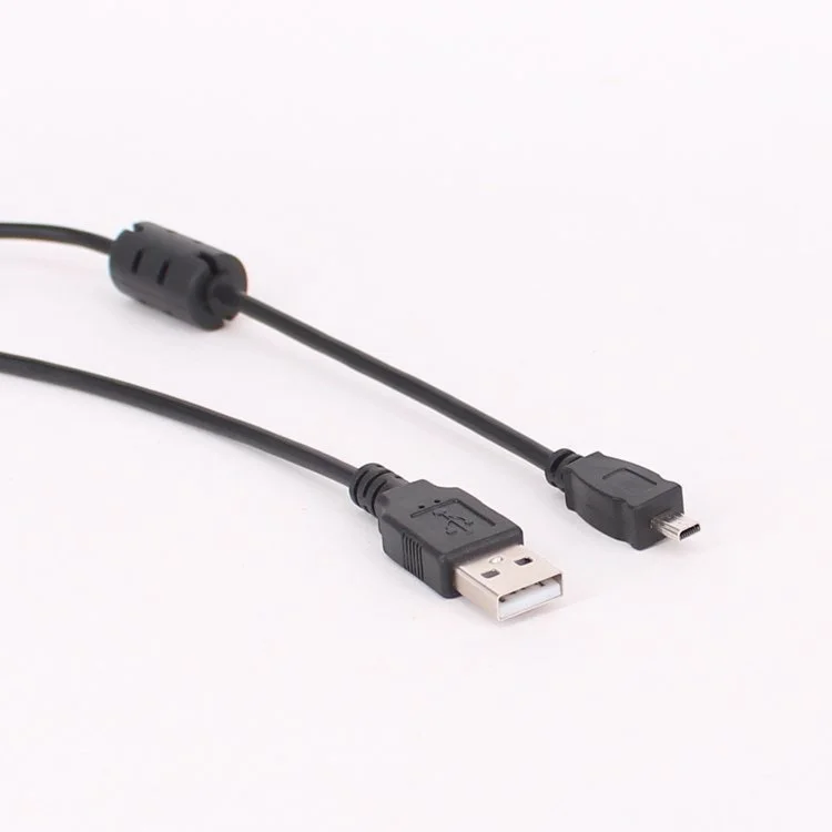 Mini-8-Pin-USB-A-to-Data-Transmission-and-Charging-Cable-with-PVC-Jacket-Pure-Copper-Conductors-for-SLR-Cameras-Computers