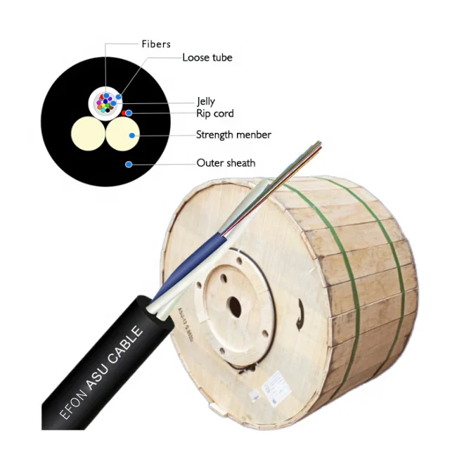Mini-ADSS-ASU-80-Optical-Fiber-Cable-FTTH-4-6-8-12-24-Core-12FO-G652D-Single-Mode-Outdoor-Aerial-Optic-Fibre-Drop-Cable