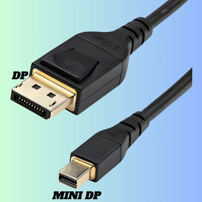 Mini-DP-to-DisplayPort-1.4-Cable-8K-60Hz-with-PD-Charging-Support-IP67-Rated-Copper-Conductor-for-MacBook-Pro-HAD02