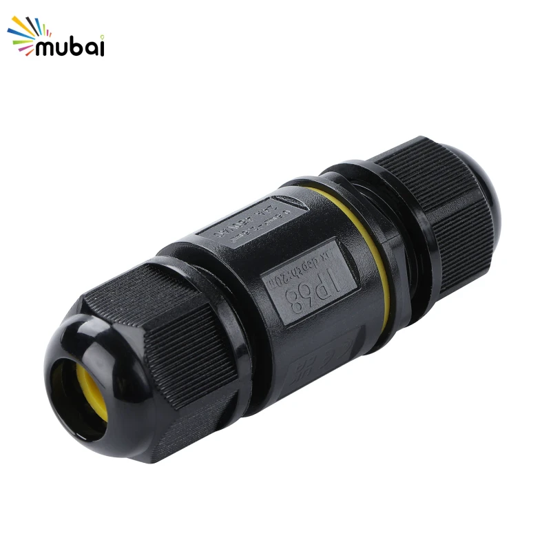 Mini-M20-3P-IP68-Waterproof-Electrical-Cable-Connector-4-8mm-Wire-Range-for-LED-and-Automation-Systems