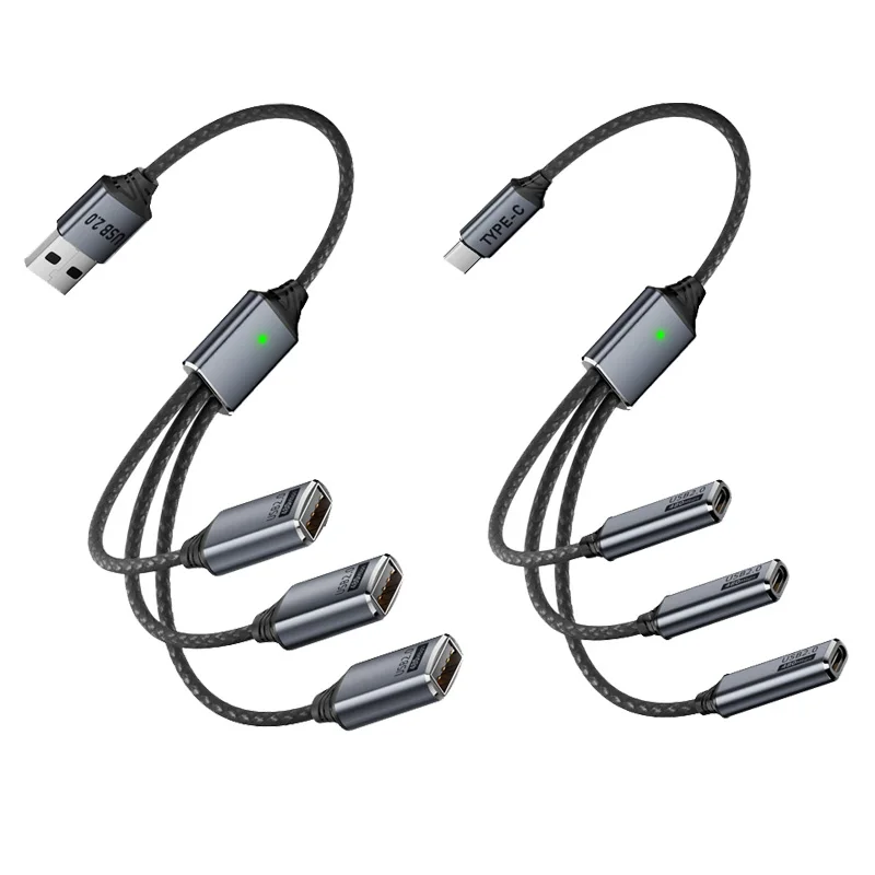 Multi-Function-USB-Hub-Cable-Type-C-to-3-USB-A-Enables-Charging-File-Transfers-and-OTG-Connections-Across-All-Your-Devices