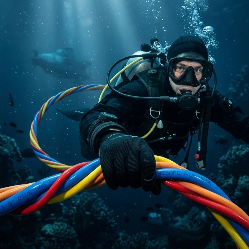 Multi-Function-Underwater-Umbilical-Cable-for-Diving-Air-Hose-Signal-Communication-TV-Video