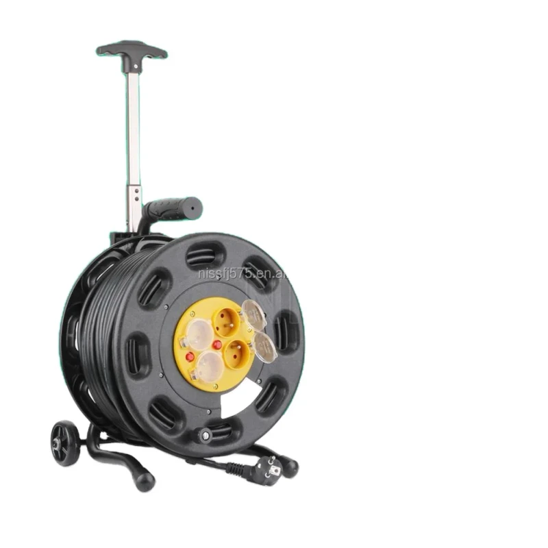 Multi-purpose-Socket-Power-Cord-Cable-Reel-Plastic-Electric-Cable-Reel