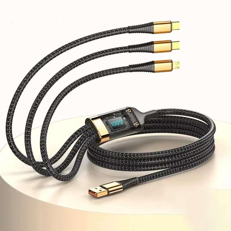 Multiple-Universal-3-In-1-USB-Fast-Charging-Cable-for-iPhone-Type-C-Android-Nylon-Braid-Data-Charging-Cable