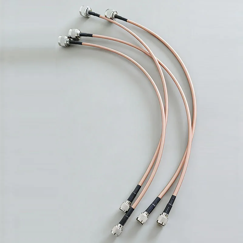 N-Male-to-Mini-UHF-Male-RG142-Jumper-Cable-Manufacturer-of-RF-Coaxial-Communication-Cables-RG400-RG405-RG142-Coax-Cable