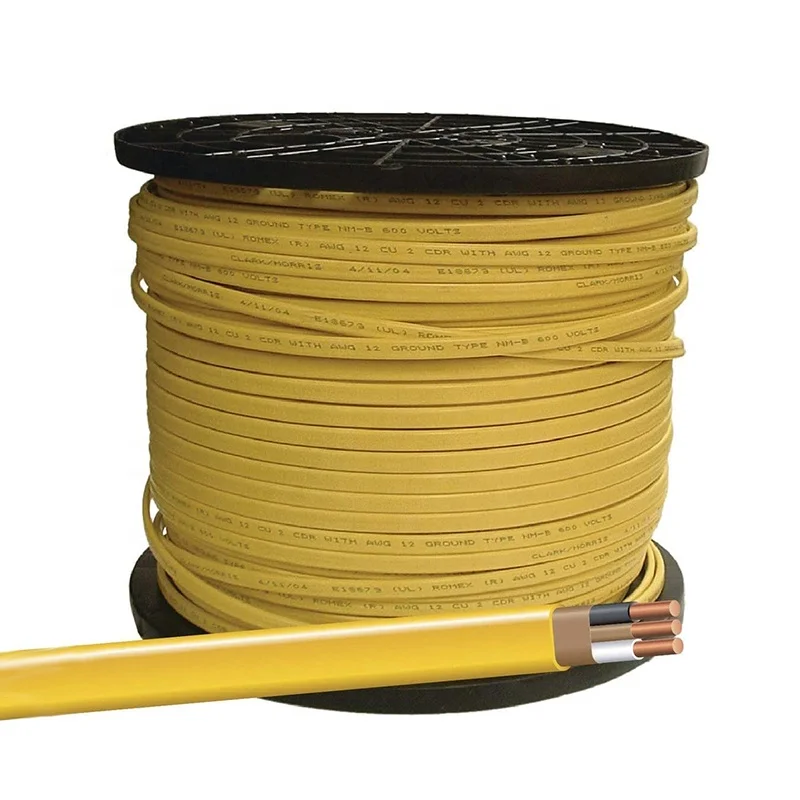 NM-WGX1000-12-2-Non-Metallic-Sheathed-Cable-with-Ground-25m-Length-Stripped-Female-End-for-Consumer-Electronics