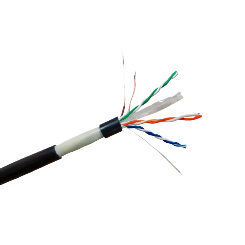 Network-Cable-Direct-Burial-FTP-Wire-Solid-CAT6-Outdoor-23-AWG-550MHz-Aluminum-Foil