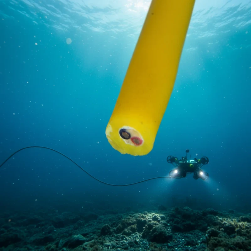 Neutrally-Buoyant-Tether-2x26AWG-ROV-Cable