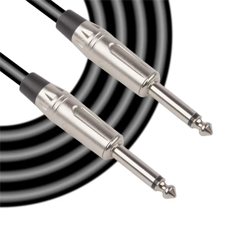 OEM-Factory-Professional-1-4-TRS-6.35mm-Jack-Cable-Patch-Low-Noise-Jack-Cable-Patch-Loud-Speaker-Cable