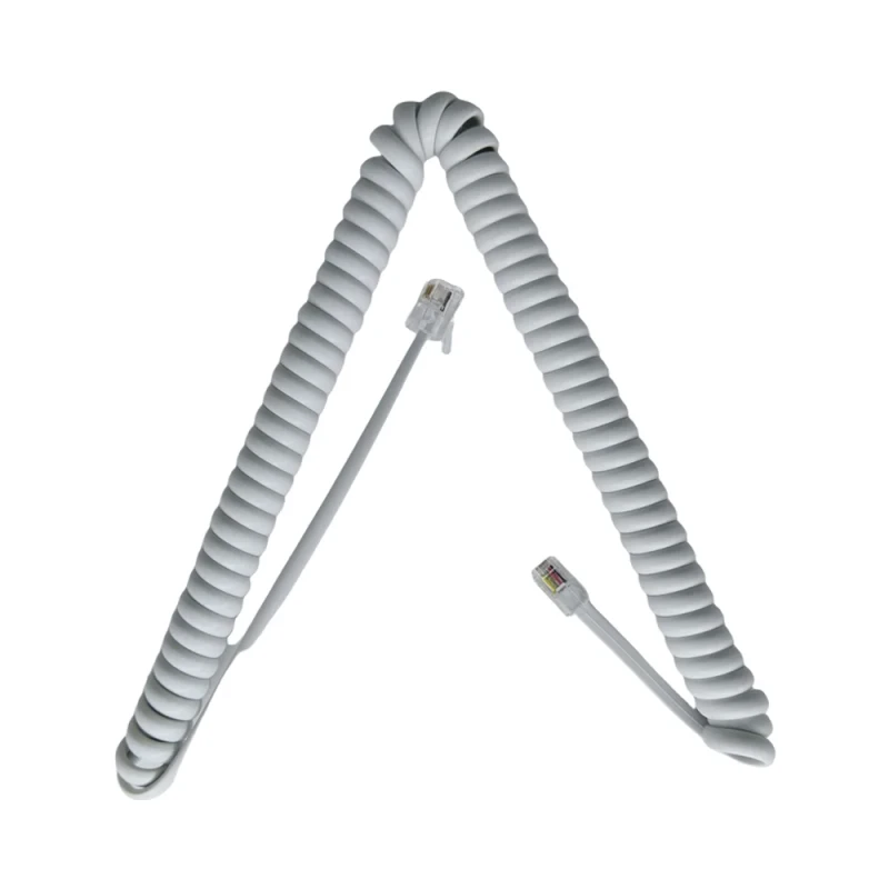 OEM-Manufacturer-Telephone-Line-Cord-Not-Coiled-Corded-Telephone-Handset-Line-Cable-RJ9-4C4C-Telephone-Attachment-2m-3m