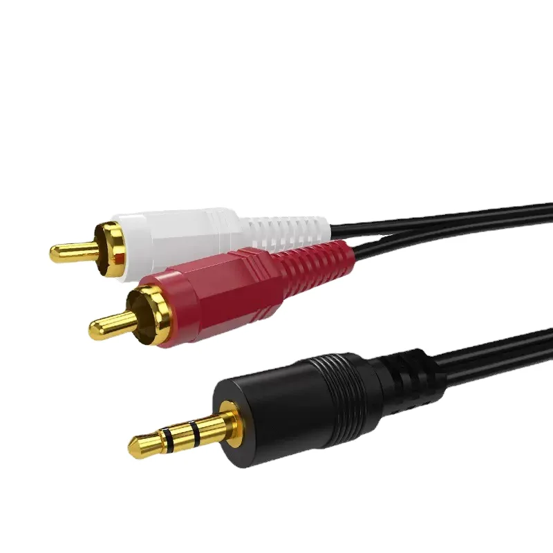 OEM-Wire-AV-Video-Data-Cable-Video-Aux-Connectors-PVC-Pure-Copper-for-Audio-Monitor-for-Home-4K