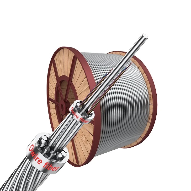 OPGW-Overhead-Ground-Wire-Composite-Optical-Cable-2-288-Core-G652d-G655-Multimode-Communication-Cable-PVC-LSZH-Jacket-CE-FCC
