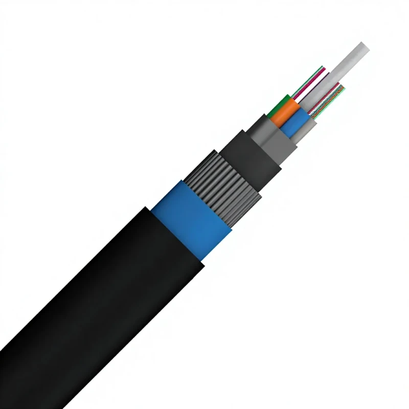 OUFU-GYTA33-Submarine-Optical-Cable-6-12-Core-Heavy-Armor-Anti-Rat-Biting-15-Year-Warranty-Underwater