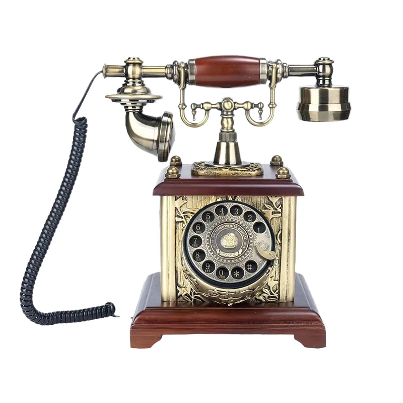 Old-Style-Antique-Landline-Corded-Phone-for-Home-Office-Hotel