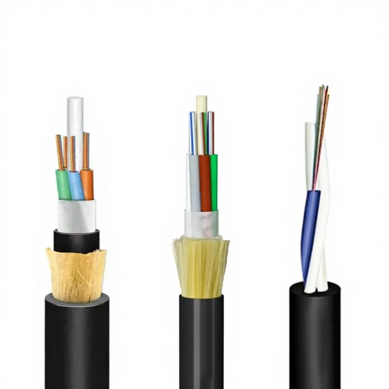 Outdoor-12-core-MultiMode-Asu-Cable-Mini-ADSS-Fiber-Optic-Cable-G652d-Single-Jacket-48-96-72-Core-Span-100-ADSS
