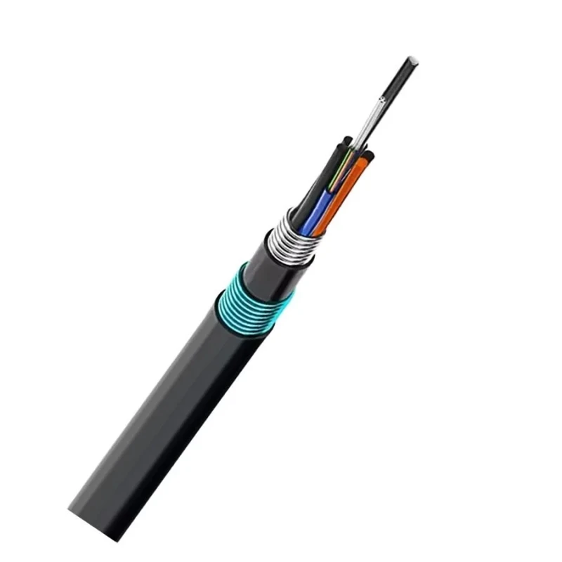 Outdoor-Fiber-Optic-Cable-Double-PE-Jacket-Underground-Direct-Burial-Armored-Cable-GYTA53-for-Telecom-Communication