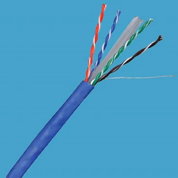 Outdoor-LAN-Cable-23AWG-Solid-CCA-Conductor-PE-UTP-CAT6-Communication-Cable-with-PE-Jacket