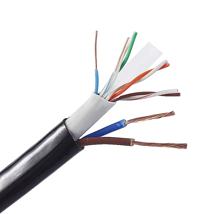 Outdoor-Waterproof-8-2-Network-Cable-UTP-Cat6-Cable-with-Power-Cable-for-CCTV-Control