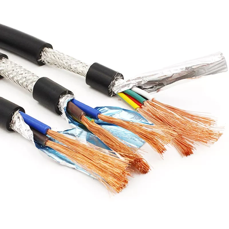 Oxidation-Resistant-Silicone-Cable-Multi-Conductor-Tinned-Copper-Cores-Stable-Signal-Sensitive-Heating-600V-100-Meter