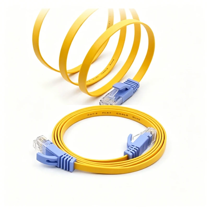 Oxygen-Free-Solid-Copper-Cat5E-Cat6-UTP-Ethernet-Cable-Low-Attenuation-Stable-Long-Distance-Signal-Transfer