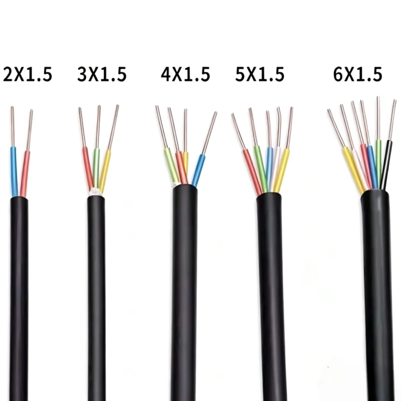 Oxygen-free-Copper-KVV-Control-Cable-2-3-4-5-6-1.5-Mm-Multi-core-for-Secondary-Circuits-in-Distribution-Boards