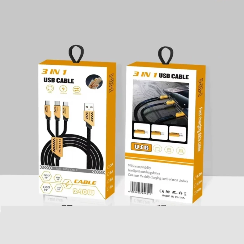 PC03-120W-Fast-Charging-FishingNet-Weaving-Phone-Cable-1.2m-Three-in-One-for-Apple-Android-Type-c-Box-Package
