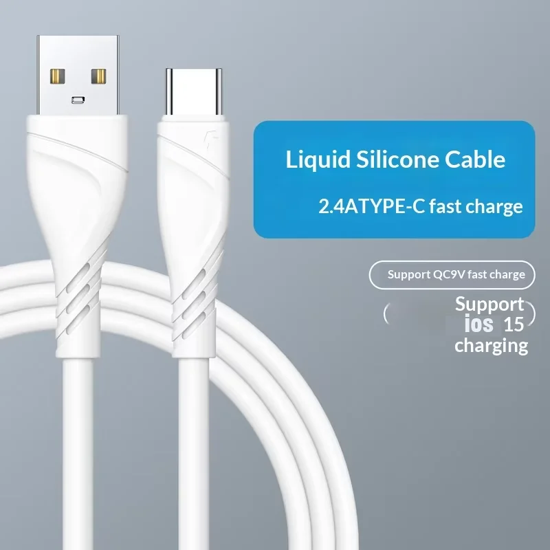 PD-100W-60W-27W-Real-Silicone-Type-C-to-Type-C-Cable-for-Ios-Phone15-Mobile-Phones-with-Fast-Charging-Data-Transfer
