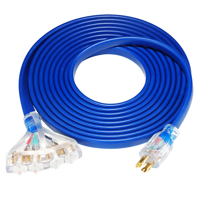 POWER-CORDS-Manufacturers-Supply-American-Standard-L14-30P-5-20R-4-Broom-Plug-20-Amp-Three-core-Generator-Extension-Cord