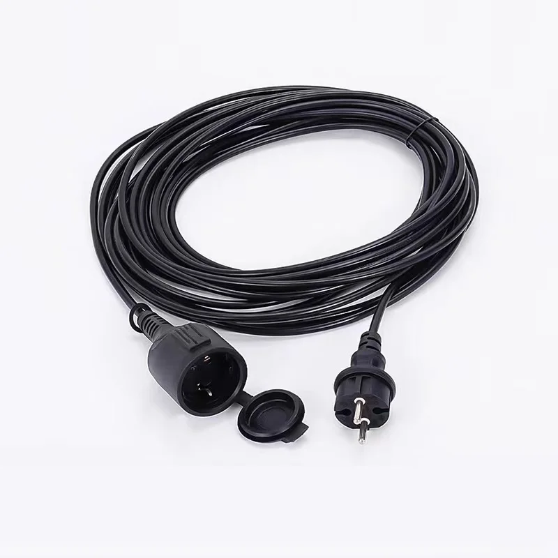 PVC-Rubber-Electric-Extension-Cord-Socket-Outdoor-Garden-Copper-Cable-Plug-Tree-Landscape-Lighting-Power-Cords-Extension-Cords