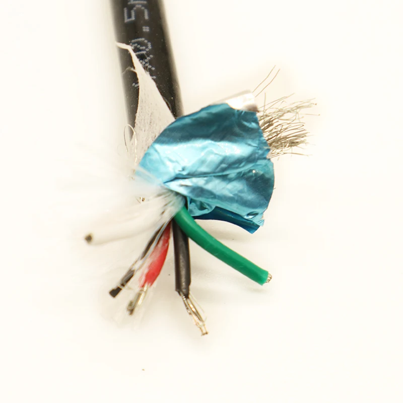 Polyurethane-Sheath-Stranded-4x20AWG-4x0.5-Double-Shielded-Waterproof-Abrasion-Resistant-Underwater-Cable-for-Underwater-Robots