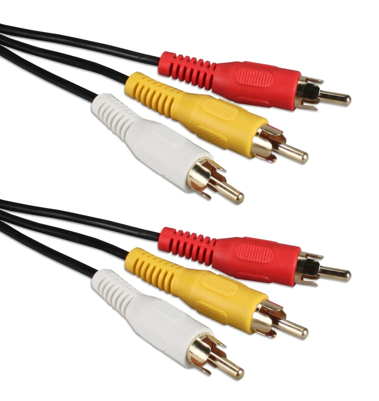 Portable-Short-Length-Multi-RCA-A-V-Cables-Audio-Video-Composite-Cords-for-Travel-Mobile-Entertainment-Devices