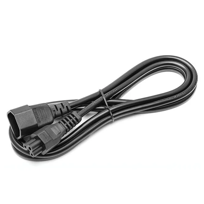 Power-Extension-Cable-IEC-C14-Male-Plug-to-IEC-C5-Female-Socket-2m