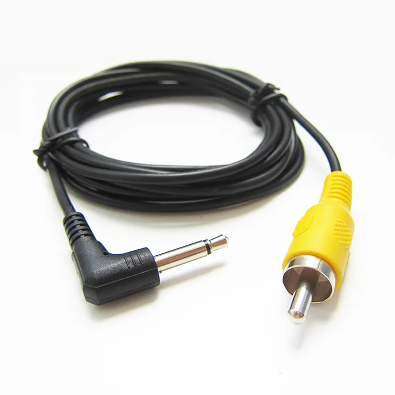 Power-Extension-Computer-Camera-AV-AUX-Male-Black-Cable-Video-Audio-Video-Jack-Cables