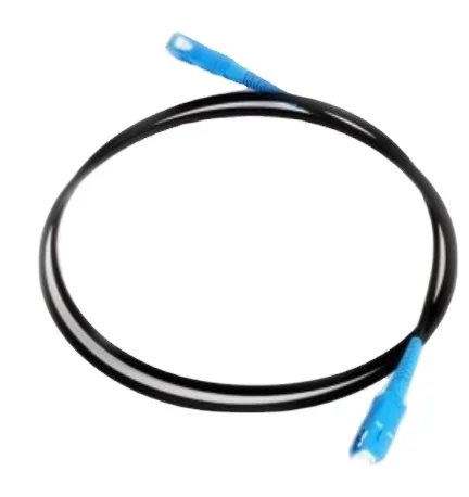 Pre-Connectorized-Indoor-FTTH-FTTB-FTTX-Fiber-Optic-Patch-Cord-1M-2M-3M-SC-UPC-Black-White-PVC-Jacket-Customizable-Length