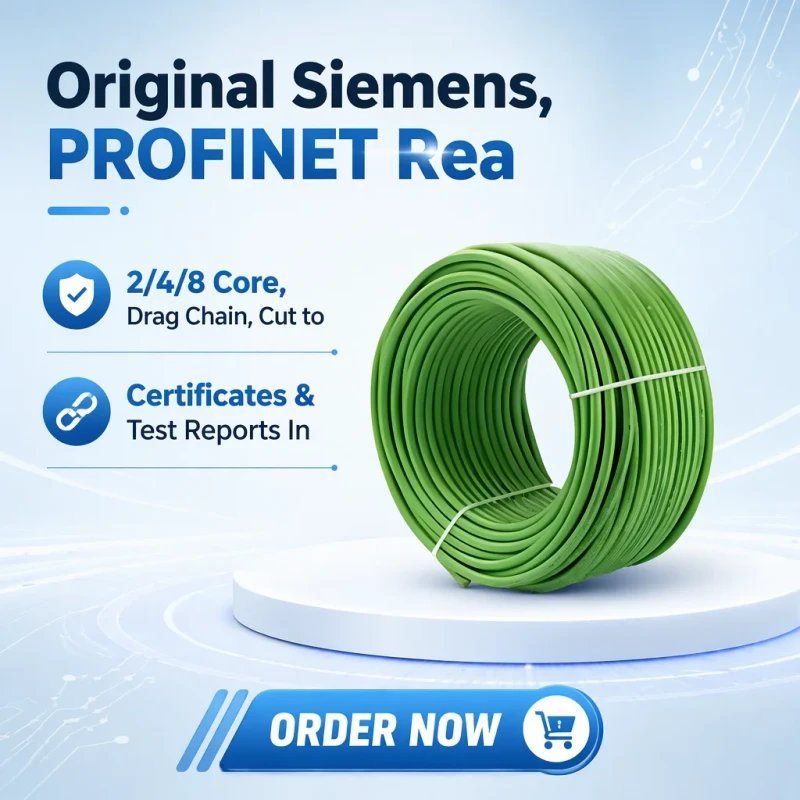 Premium-PVC-Siemens-Original-Industrial-Ethernet-Cable-6XV1840-1878-2-4-8-Core-for-Factory-Automation