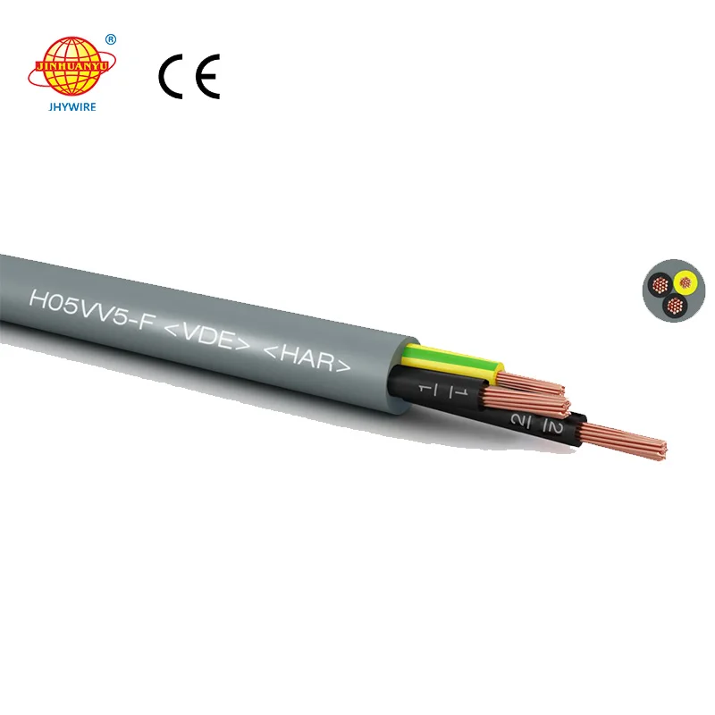 Professional-Grade-H05VV5-F-PVC-Oil-Resistant-Copper-Conductor-Control-Cable-Industrial-Underground-Use-RoHS-Compliant-CE