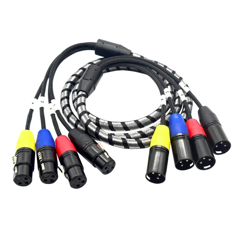 Professional-XLR-Multi-Channel-Audio-Signal-Cable-4-Channel-Stage-Lighting-Microphone-Connection-Broadcasting-Recording-Mixer