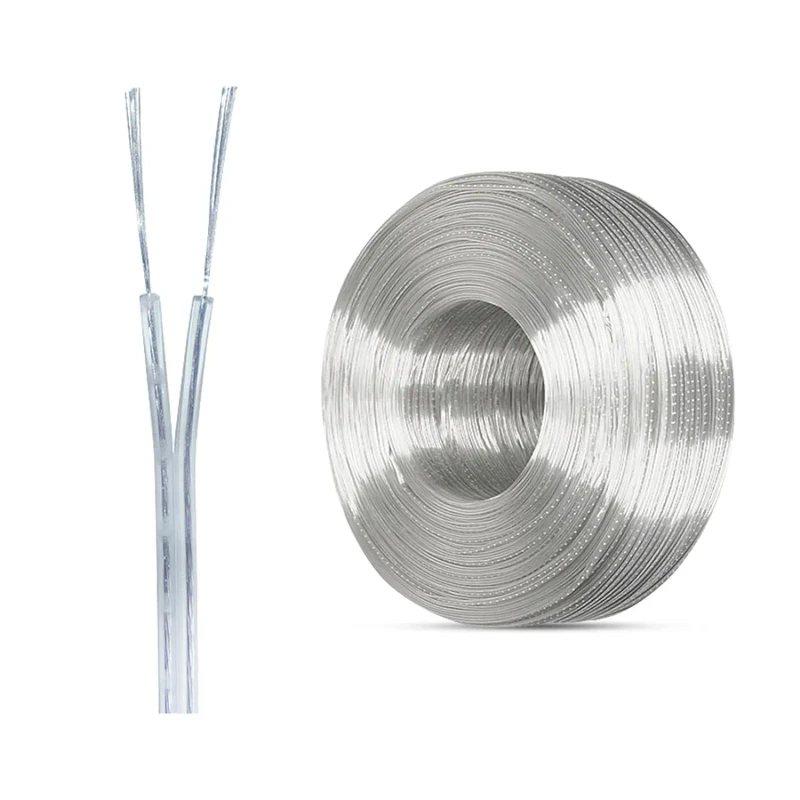 Pure-Copper-Tinned-Transparent-Cable-RVB-Parallel-Wire-0.5-2.5-square-LED-Double-Parallel-Light-Cable-Power-Cord