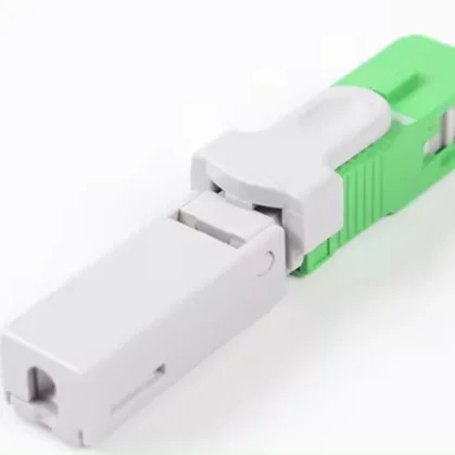 Quick-Connector-FTTH-SC-APC-UPC-Field-Assembly-Fast-Connector-for-FTTH-Flat-Drop-Cable-50PCS