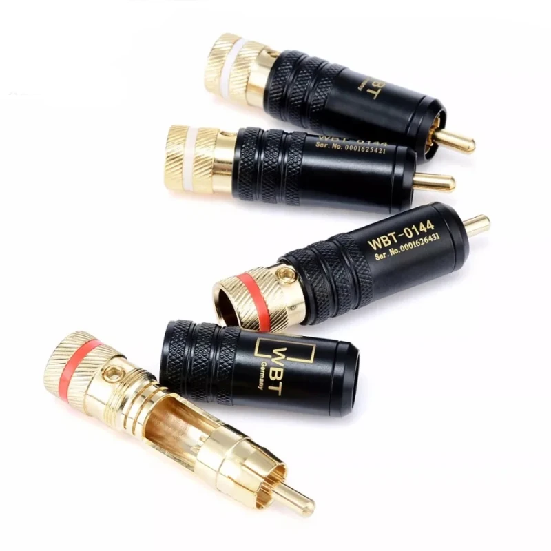 RCA-Adapters-Audio-Video-HIFI-System-Home-Theater-Stereo-DIY-Copper-Male-RCA-Connectors-Plug-Jack-VGA-Converter