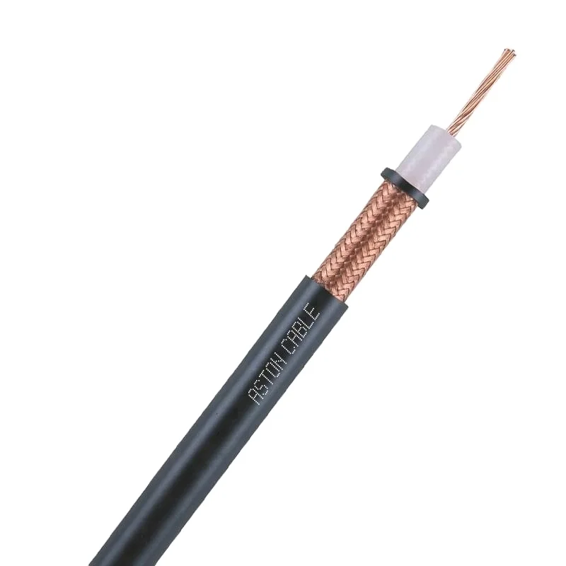 RG213-Coaxial-Cable-15m-50-Ohm-Black-PVC-CCA-Conductor-N-Male-Terminal