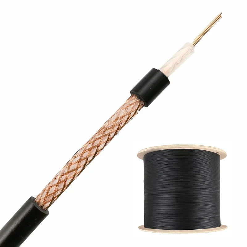 RG58-Coaxial-Cable-100m-Copper-Conductor-Low-Loss