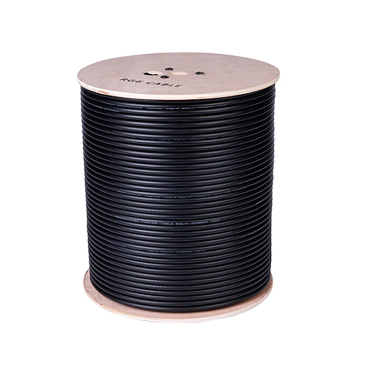 RG6-CCS-Copper-75Ohm-Coaxial-Cable-CCTV-CATV-Satellite-TV-Broadcast-Communication-Wiring-Al-Foilbraiding