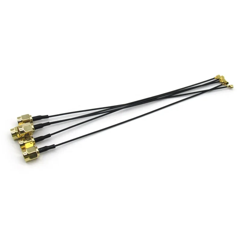 RP-SMA-Male-to-IPX-UFL-Adapter-Cable-Customized-Antenna-Coaxial-Cable-50-Ohm-Low-Loss-RF-Pigtail