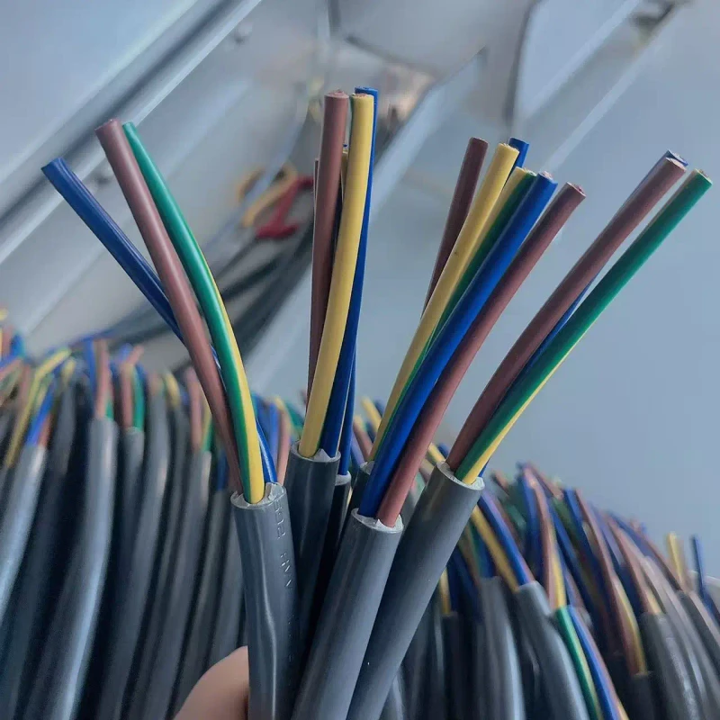 RVV-PVC-Sheathed-Flexible-Electrical-Cable-H05VV-F-Oxygen-free-Copper-2-4mm-300-500V-Industrial-Computer-Control-Systems