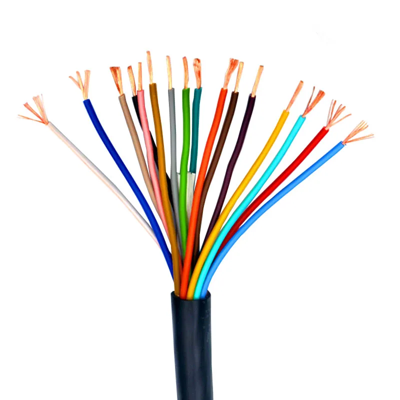 RVV8-Flexible-Cable-10-Core-12-Core-16-Core-0.2-0.3-0.5-0.75-1-1.5-Control-Cable-Signal-Cable